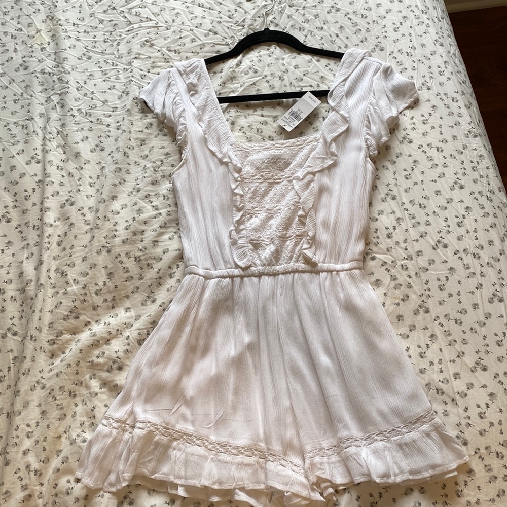 White Romper -American Eagle